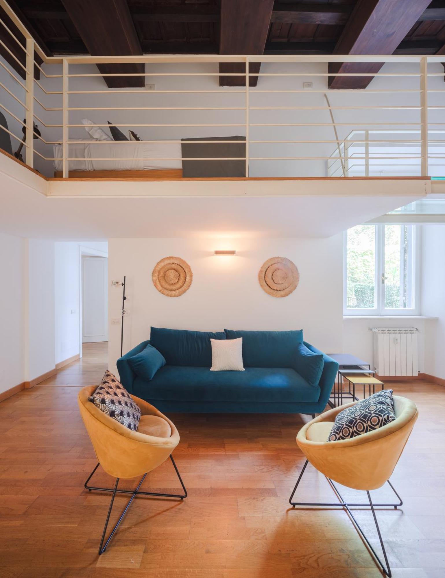 Elegant With Patio At Piazza Navona Apartment *